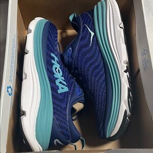 Hoka Gaviota 5 Blue Athletic Shoes